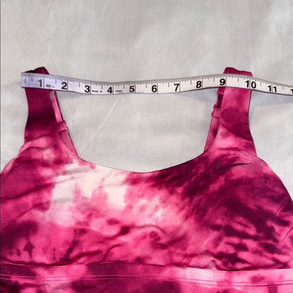 Nike Tankini Tank Top Pink Tie-Dye Athletic Wear Bralet Athletic Women's Sz S - Picture 6 of 10